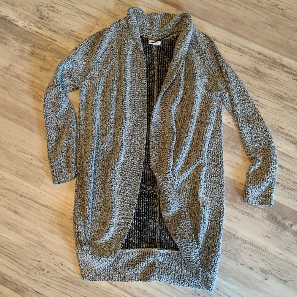 Oversized boucle cardigan - very soft!